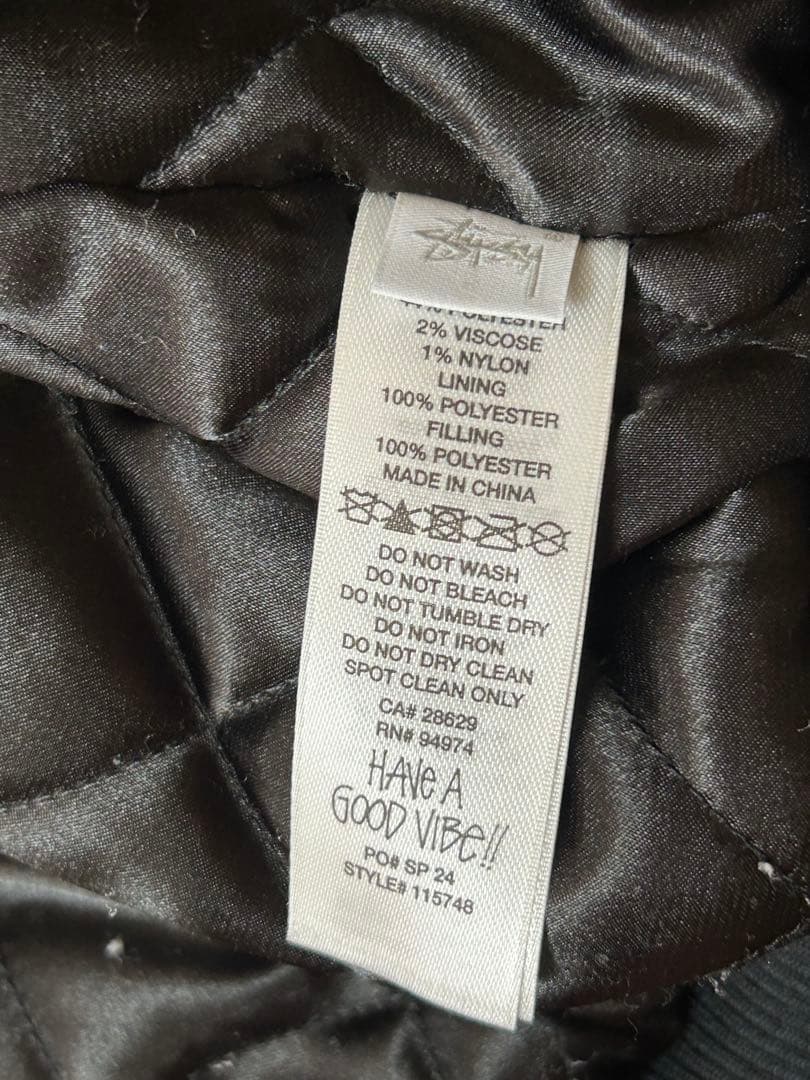 ジャケット・アウター Stussy Varsity Jacket Competiton \"Black\"