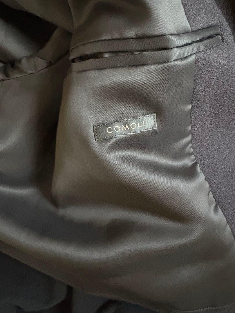 comoli 24aw ウールカシミアミリタリーコート　size2
