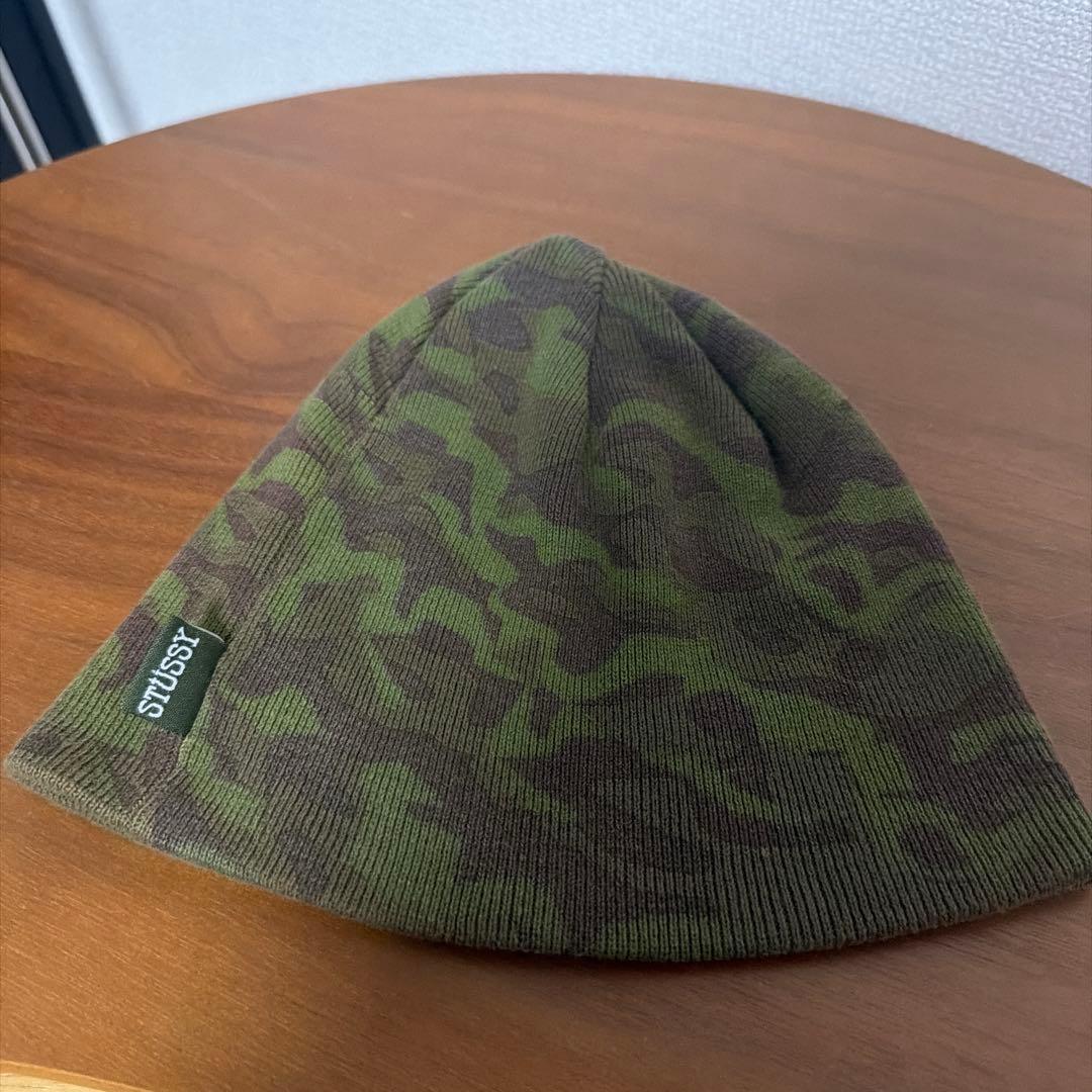 帽子 old stussy Camouflage Pattern Beanie
