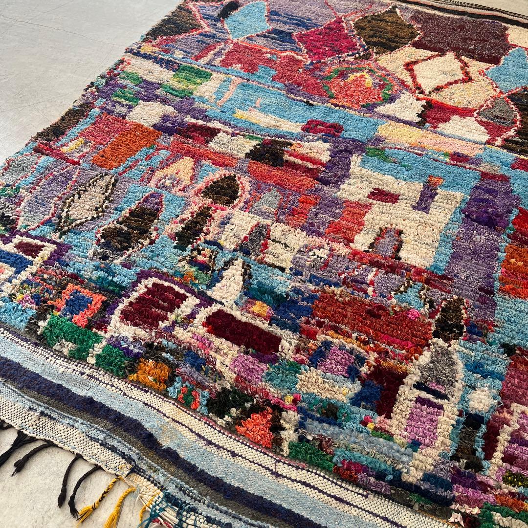 ボシャルウィット　ヴィンテージ　モロッコラグ