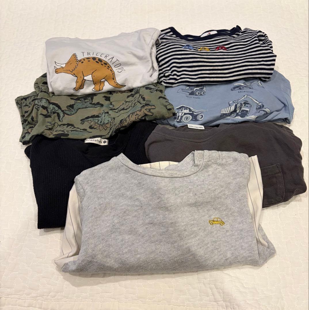 7枚セット】保育園着 まとめ売り 長袖 90cm - メルカリ