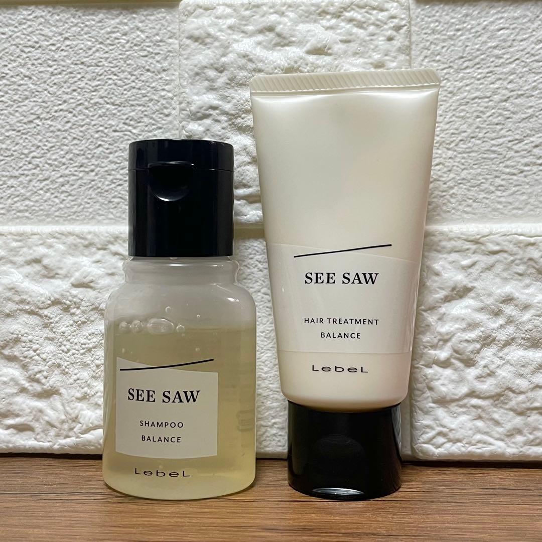未使用 SEE SAW バランス シャンプー トリートメント ミニセット