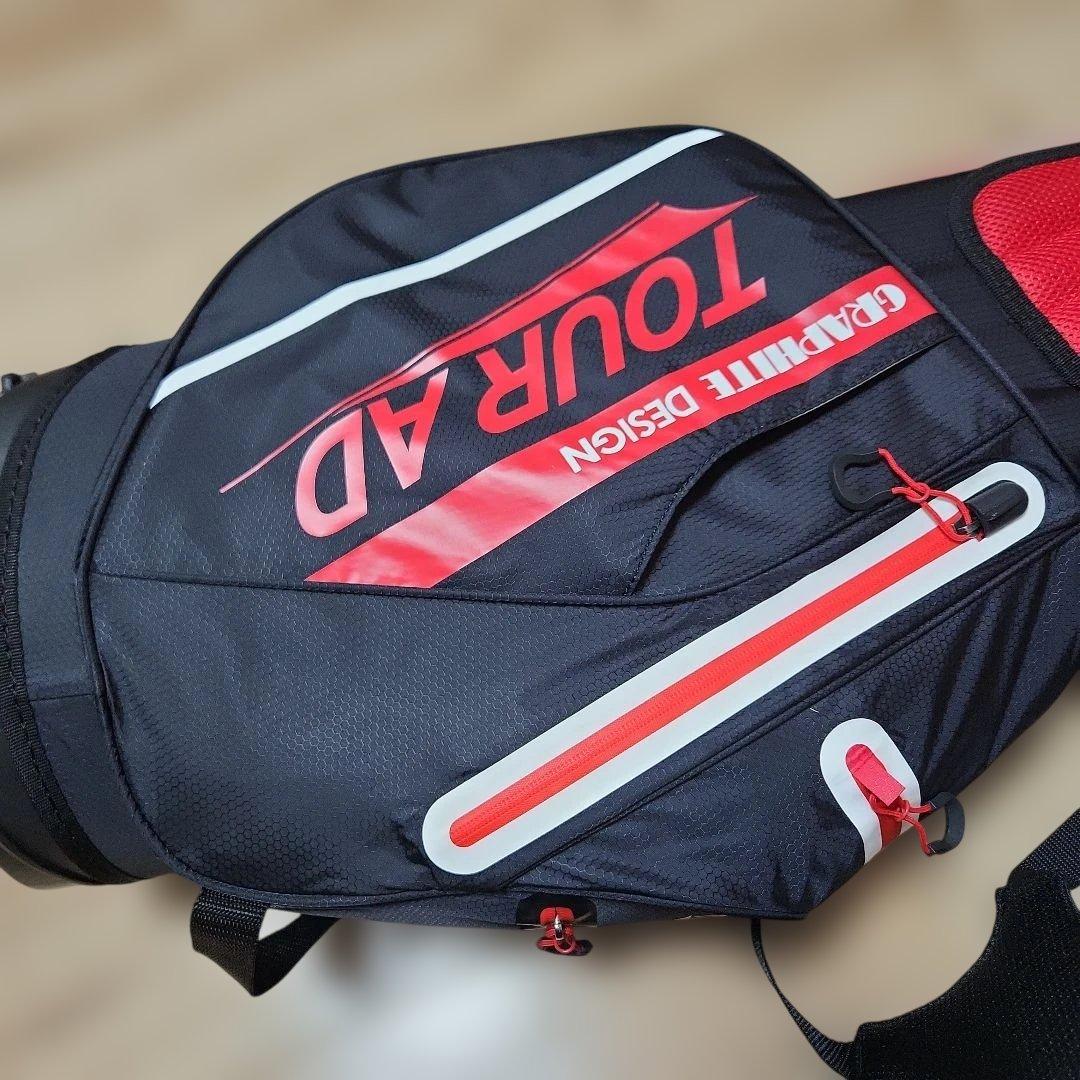 最終値下げ!!/グラファイトデザインTOUR AD スタンド式キャディバッグ