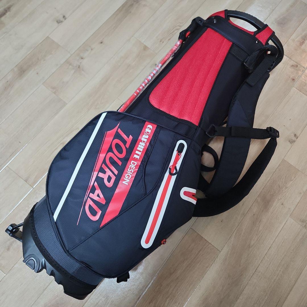 最終値下げ!!/グラファイトデザインTOUR AD スタンド式キャディバッグ