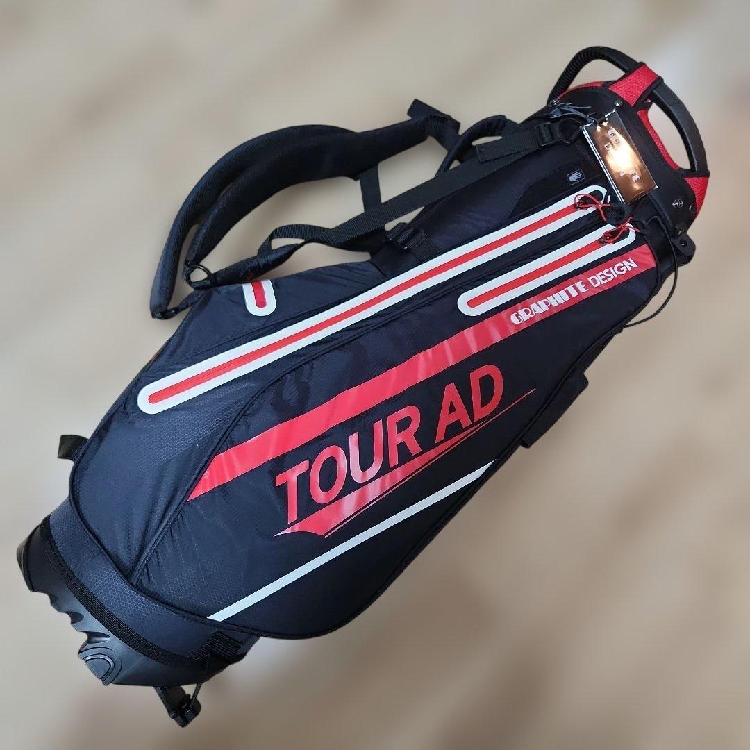 最終値下げ!!/グラファイトデザインTOUR AD スタンド式キャディバッグ