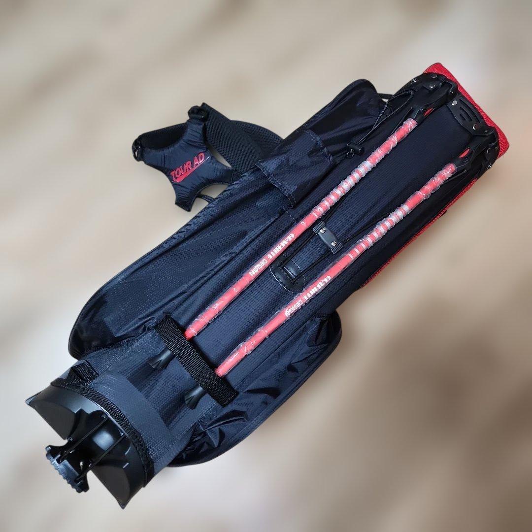 最終値下げ!!/グラファイトデザインTOUR AD スタンド式キャディバッグ