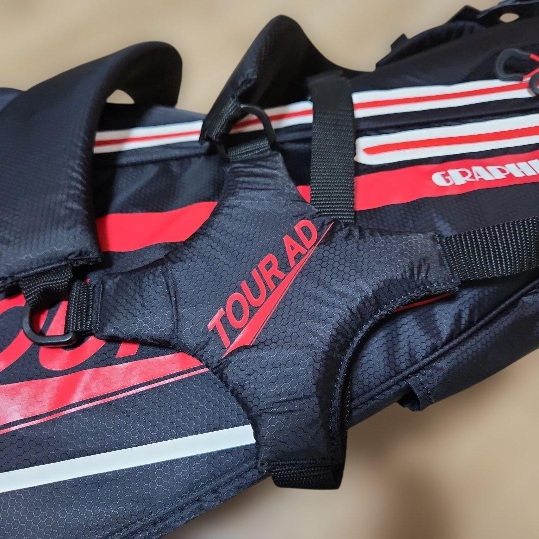 最終値下げ!!/グラファイトデザインTOUR AD スタンド式キャディバッグ