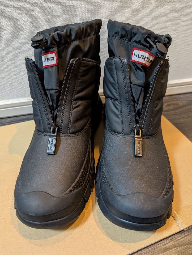 限定価格HUNTER　intrepid zip ankle  boots