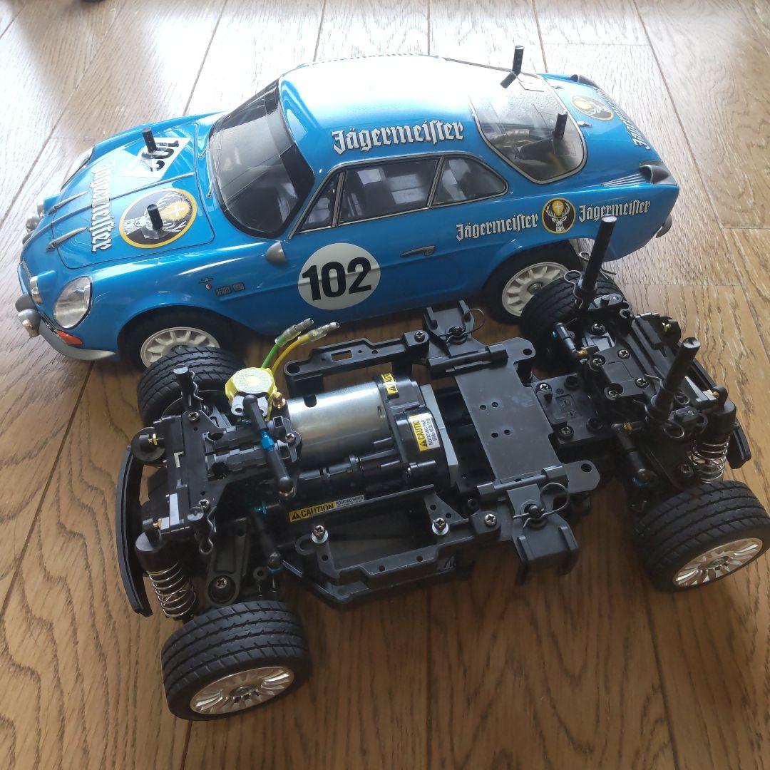 MF-01Xシャーシアルピーヌボディ MB-01シャーシ、Mパーツスペア - メルカリ