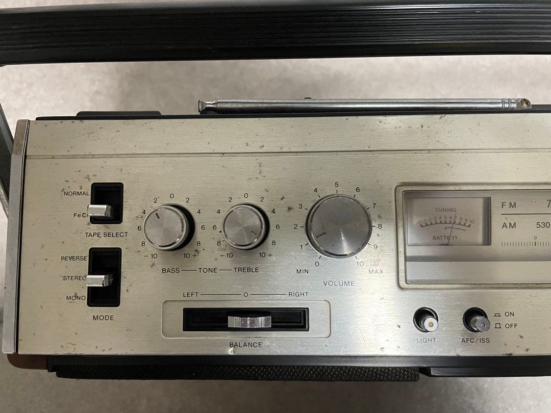 SONY CF-6600 FM/AM ステレオカセットコーダー
