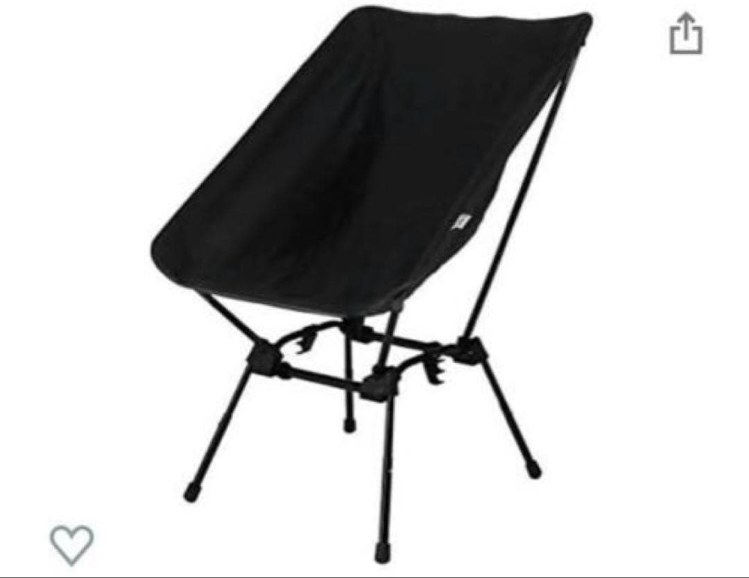 DOD スゴイッス ブラック　2脚セット　黒　椅子　イス　チェア　キャンプ