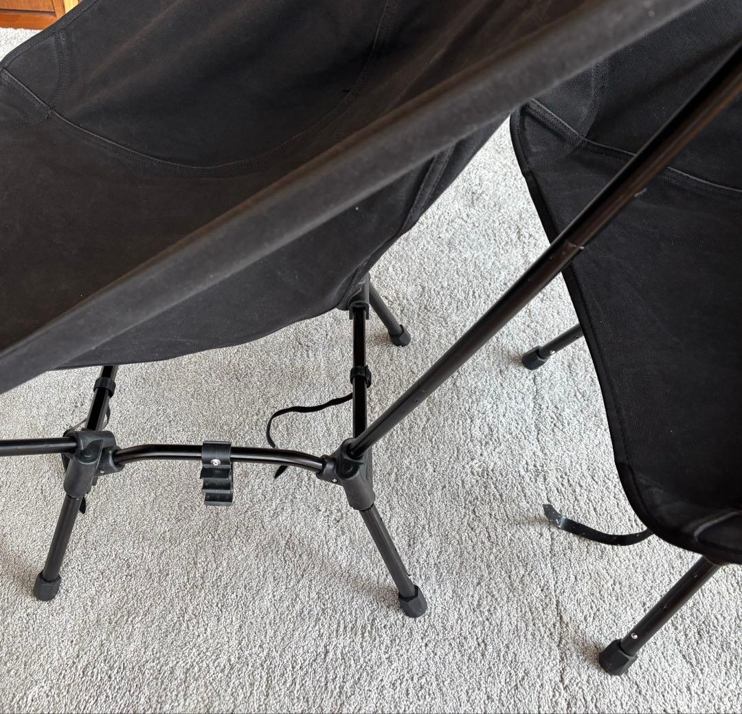 DOD スゴイッス ブラック　2脚セット　黒　椅子　イス　チェア　キャンプ