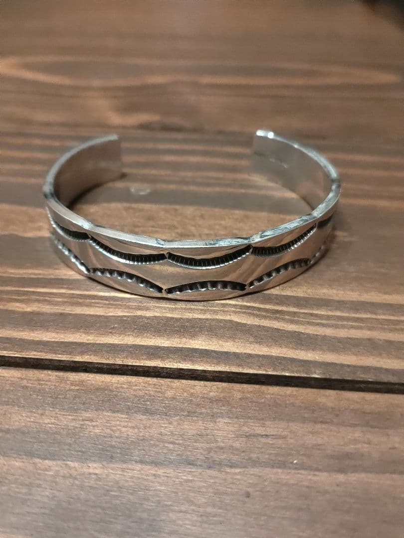 【ヘビーゲージ】INDIAN JEWELRY Navajo バングル 約47g