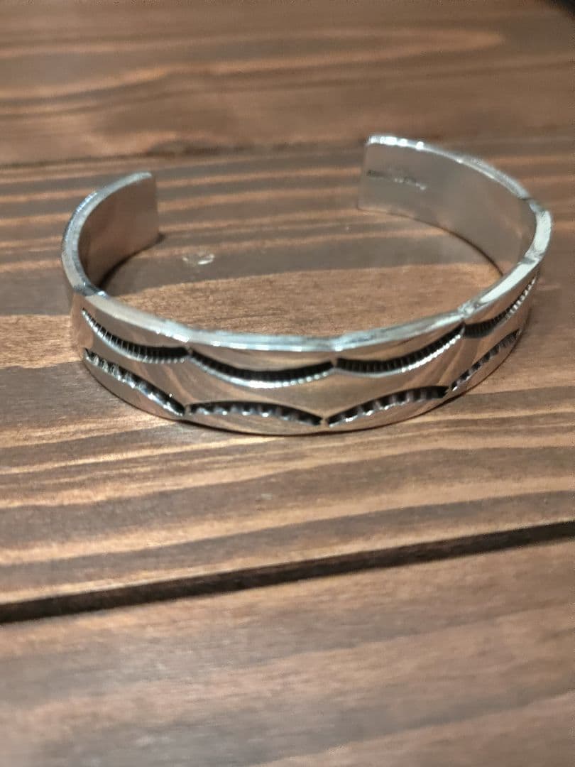 【ヘビーゲージ】INDIAN JEWELRY Navajo バングル 約47g