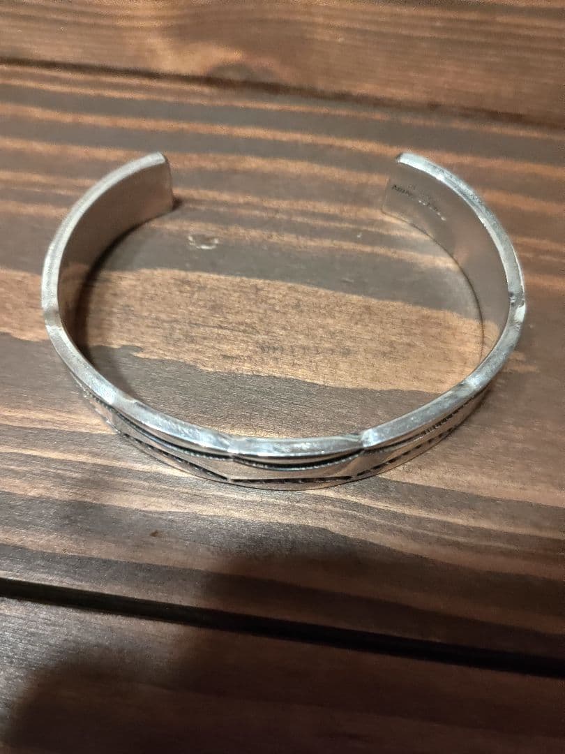 【ヘビーゲージ】INDIAN JEWELRY Navajo バングル 約47g