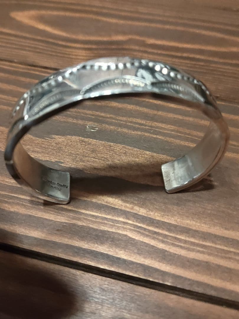 【ヘビーゲージ】INDIAN JEWELRY Navajo バングル 約47g