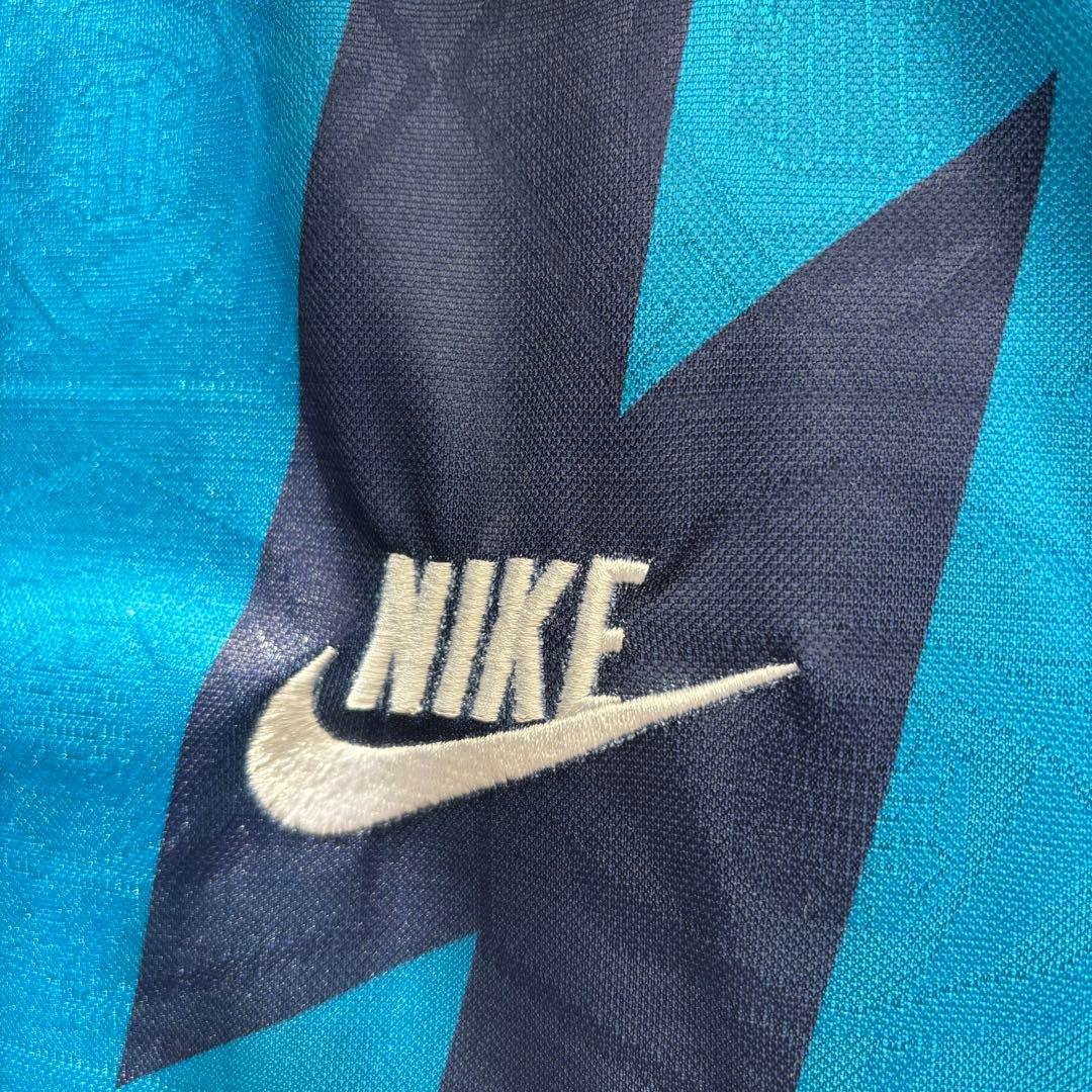 激レア 90s アーセナル アウェイユニフォーム ベルカンプ NIKE JVC