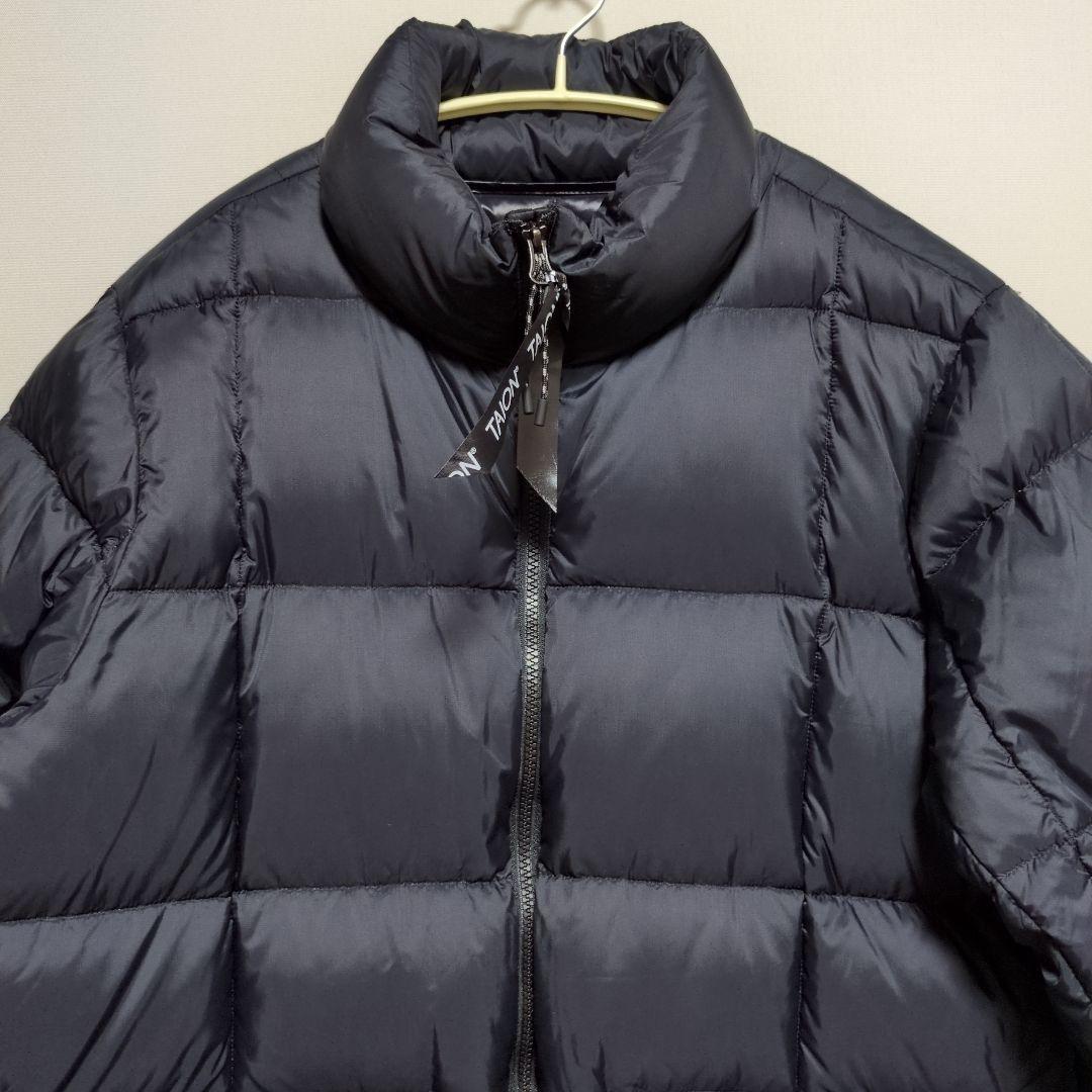 TAION マウンテンパッカブルボリュームダウンコート ブラック L