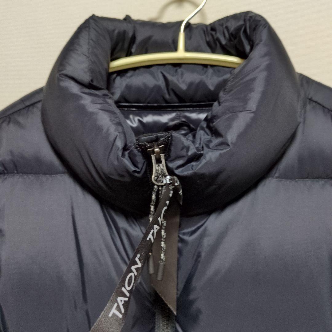TAION マウンテンパッカブルボリュームダウンコート ブラック L