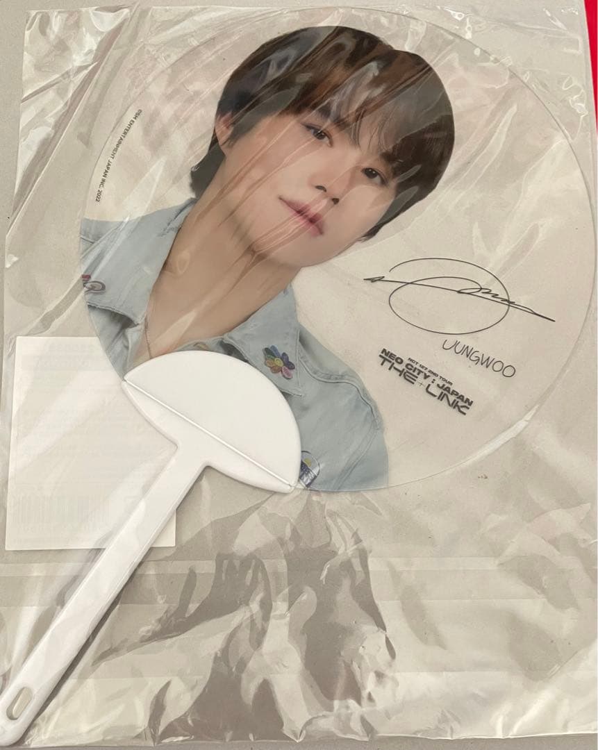 NCT 127 THE LINK グッズ クリアうちわ ジョンウ - メルカリ