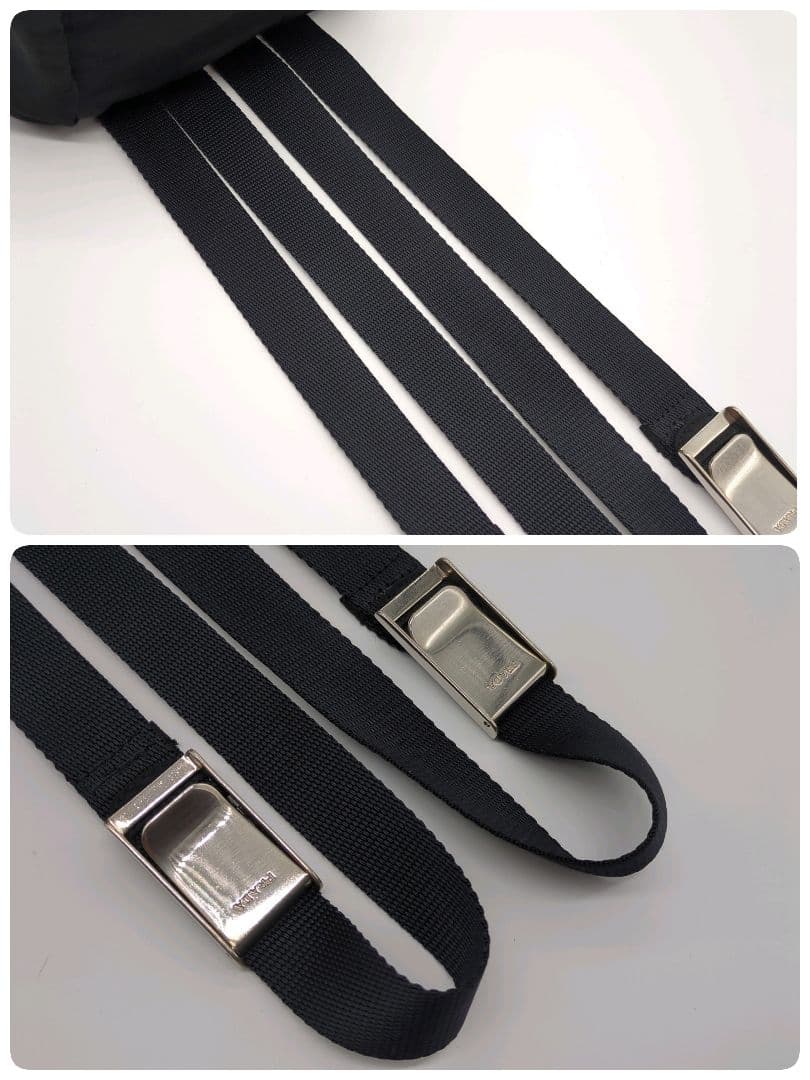 【人気モデル・美品】プラダ☆リュック テスート ナイロン 三角プレート 2way