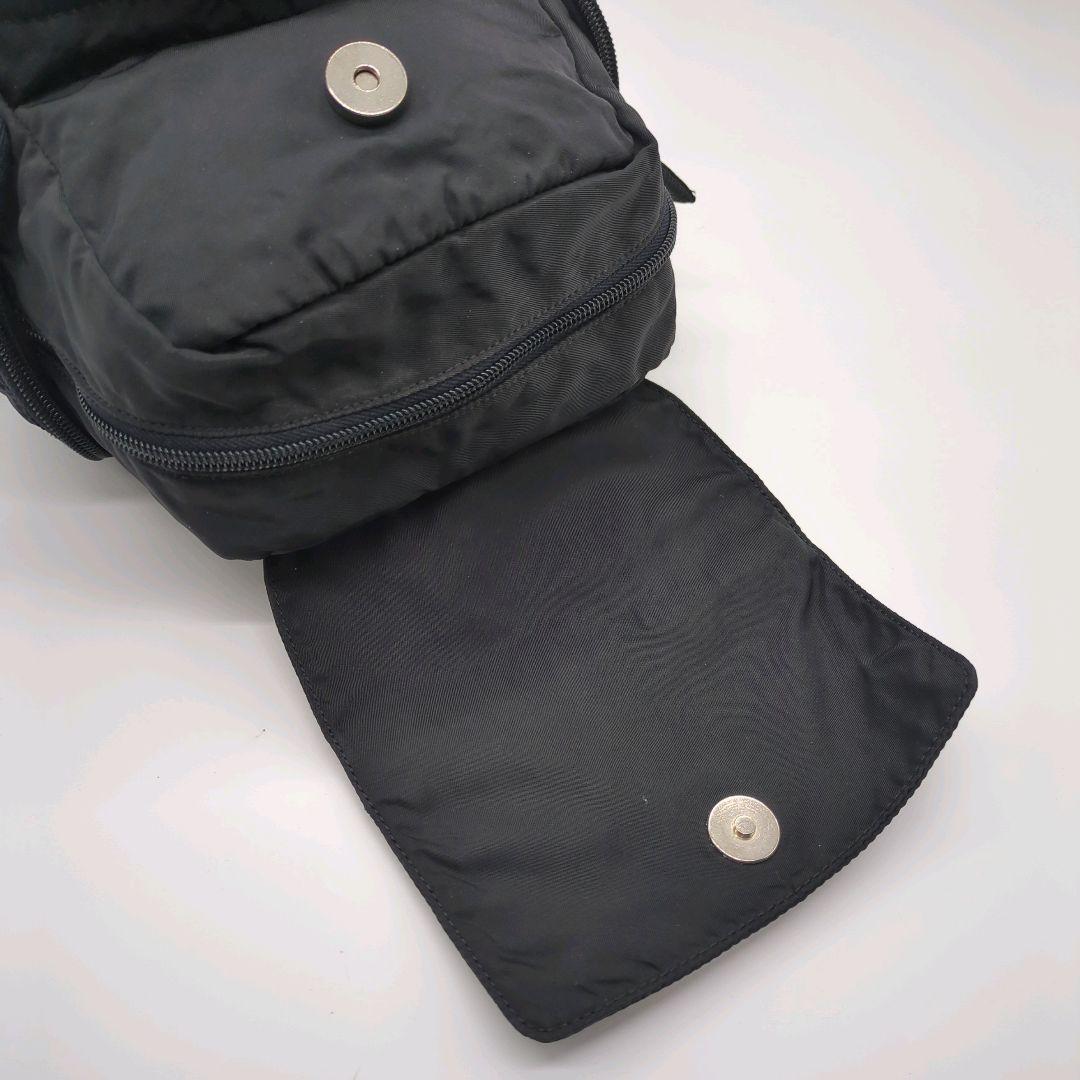 【人気モデル・美品】プラダ☆リュック テスート ナイロン 三角プレート 2way