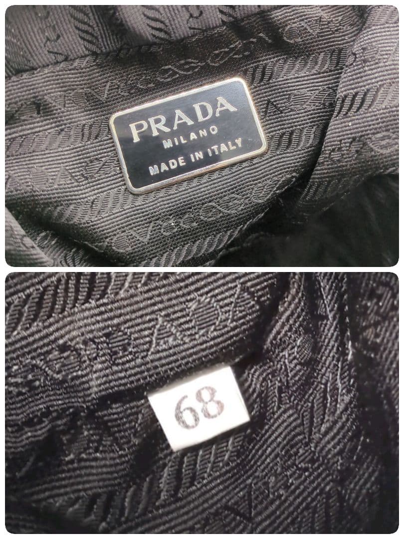 【人気モデル・美品】プラダ☆リュック テスート ナイロン 三角プレート 2way