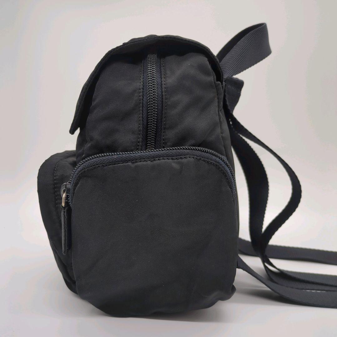 【人気モデル・美品】プラダ☆リュック テスート ナイロン 三角プレート 2way