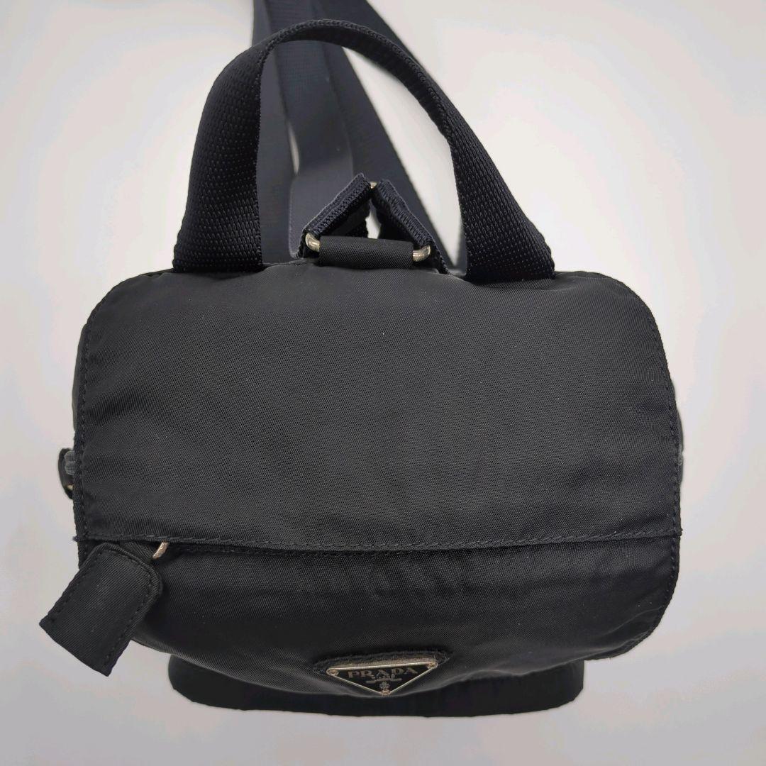 【人気モデル・美品】プラダ☆リュック テスート ナイロン 三角プレート 2way