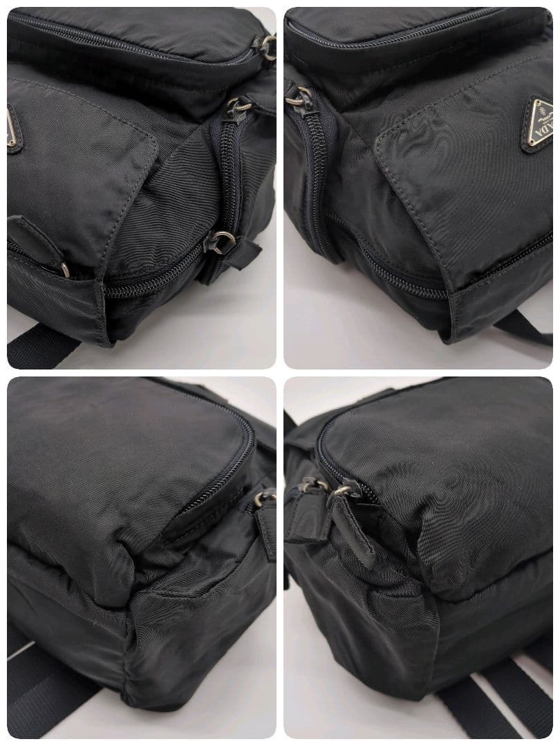 【人気モデル・美品】プラダ☆リュック テスート ナイロン 三角プレート 2way