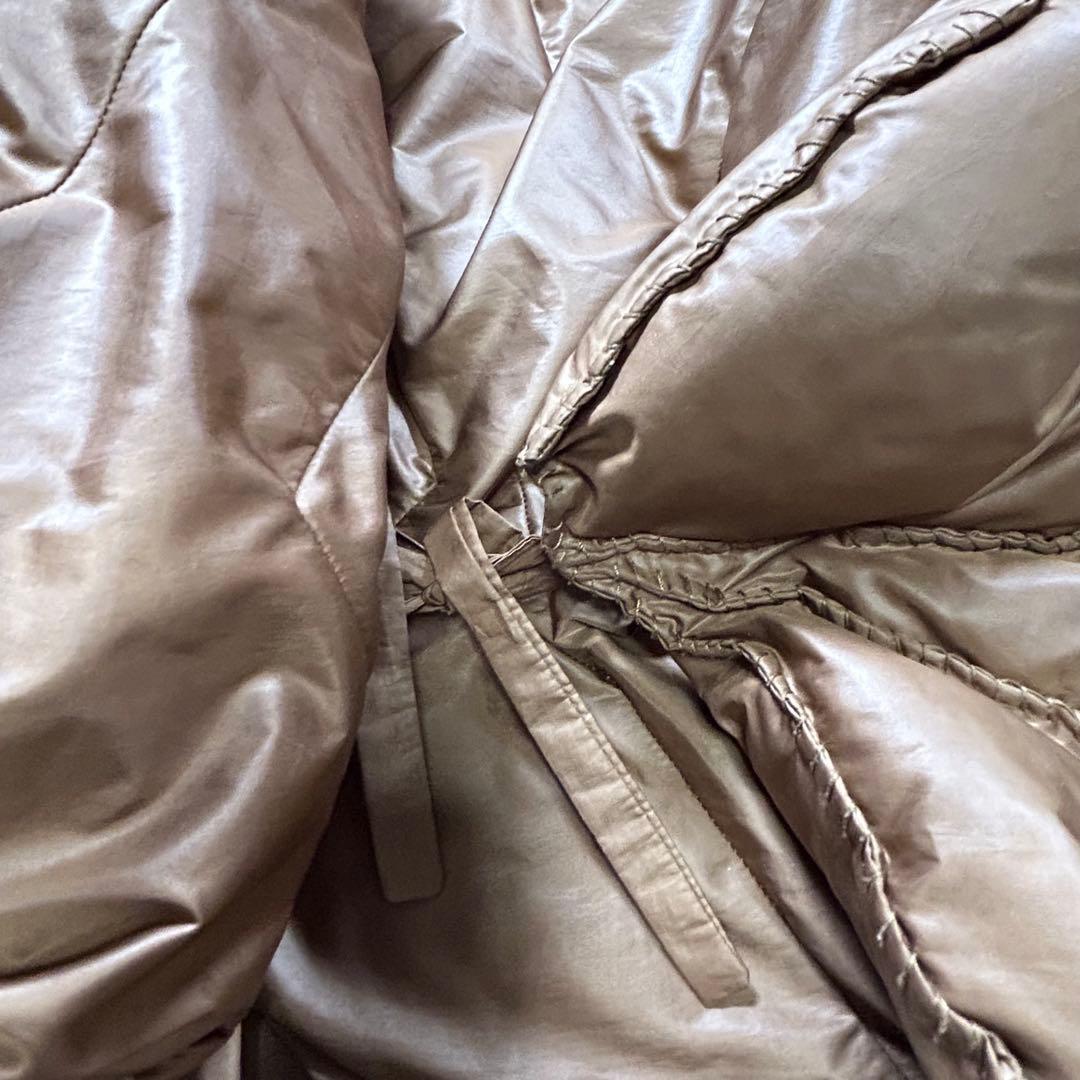 00s【ERMANNO SCERVINO】ギミックダウン/Y2K/グランジ/短丈