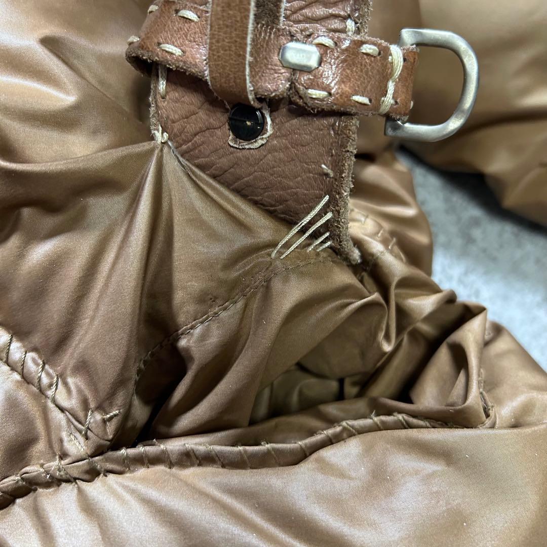 00s【ERMANNO SCERVINO】ギミックダウン/Y2K/グランジ/短丈