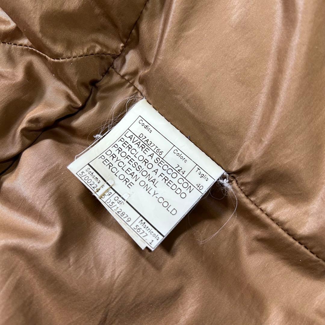 00s【ERMANNO SCERVINO】ギミックダウン/Y2K/グランジ/短丈