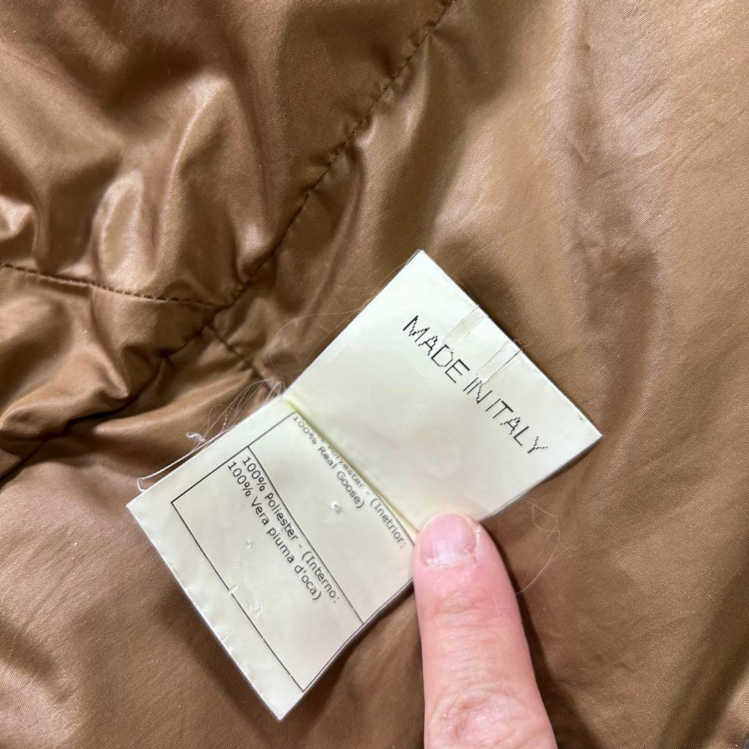 00s【ERMANNO SCERVINO】ギミックダウン/Y2K/グランジ/短丈