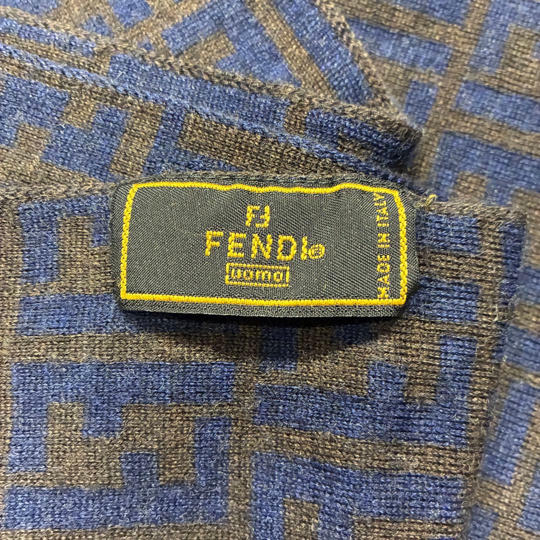 FENDI ズッカ柄 マフラー