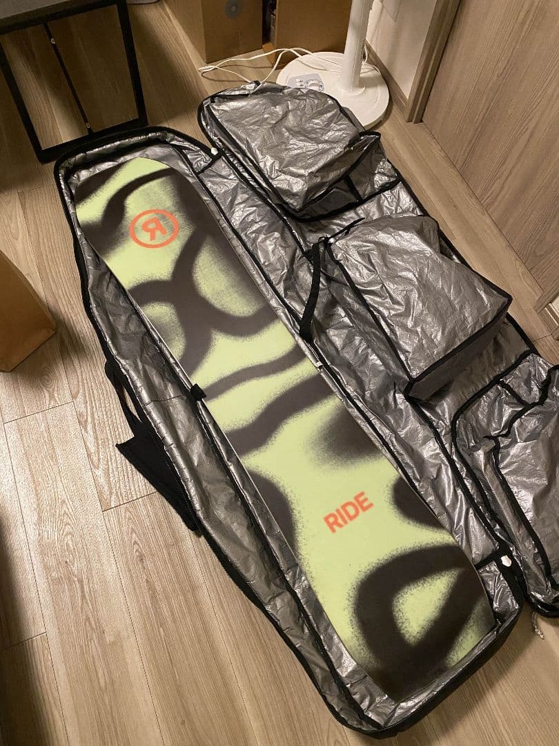 RIDE WARPIG スノーボード148cm + COMFY 収納バッグセット 卸
