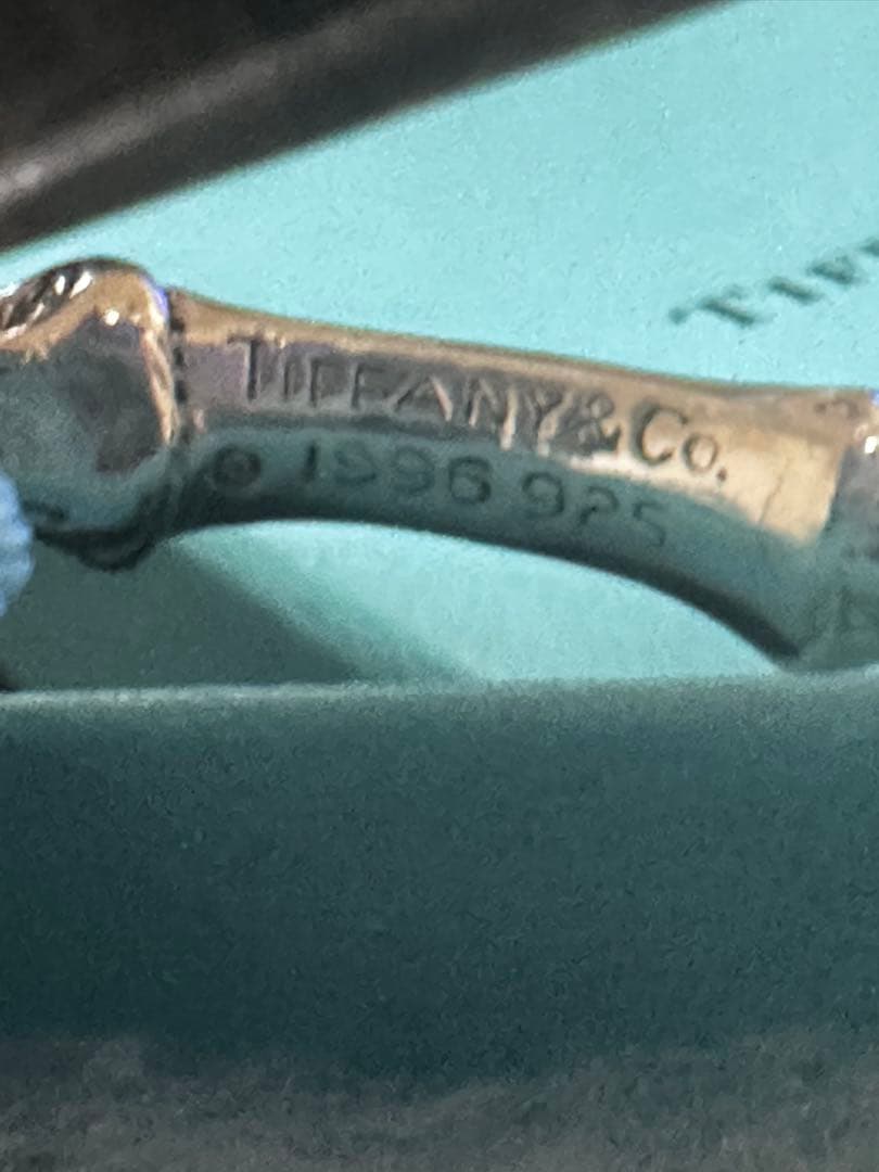 美品　Tiffany&Co. ティファニー　バンブー バングル ブレスレット