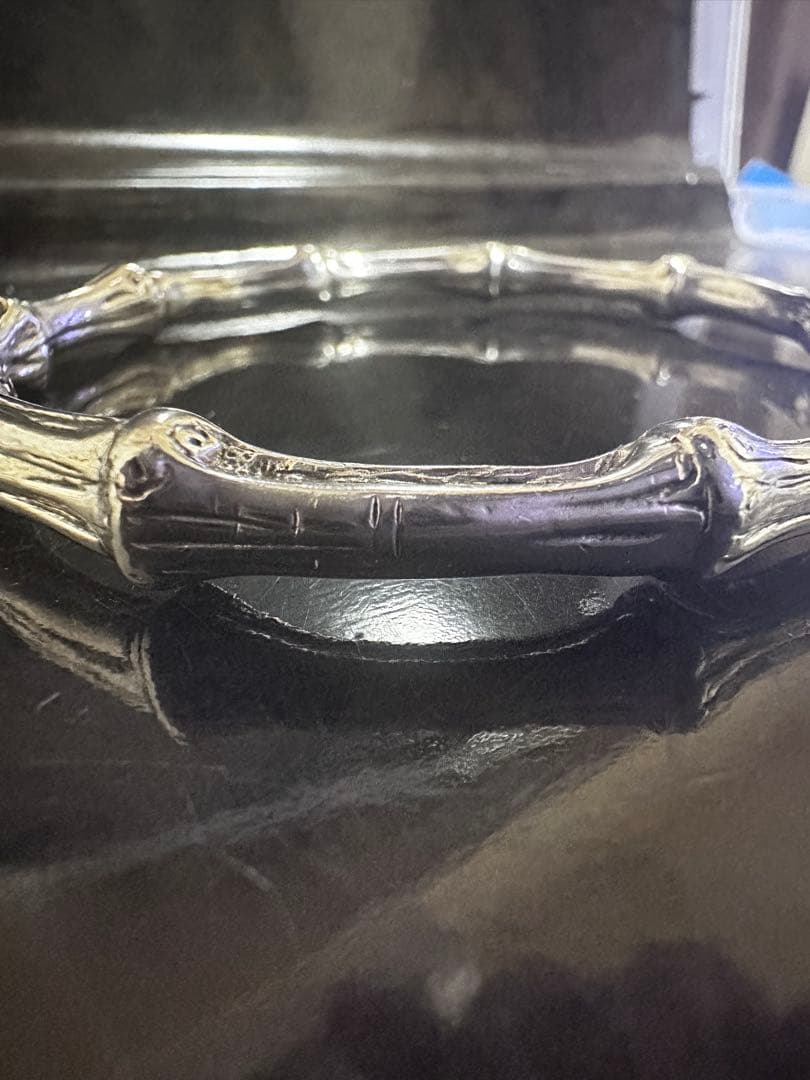 美品　Tiffany&Co. ティファニー　バンブー バングル ブレスレット