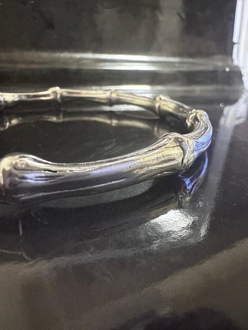 美品　Tiffany&Co. ティファニー　バンブー バングル ブレスレット