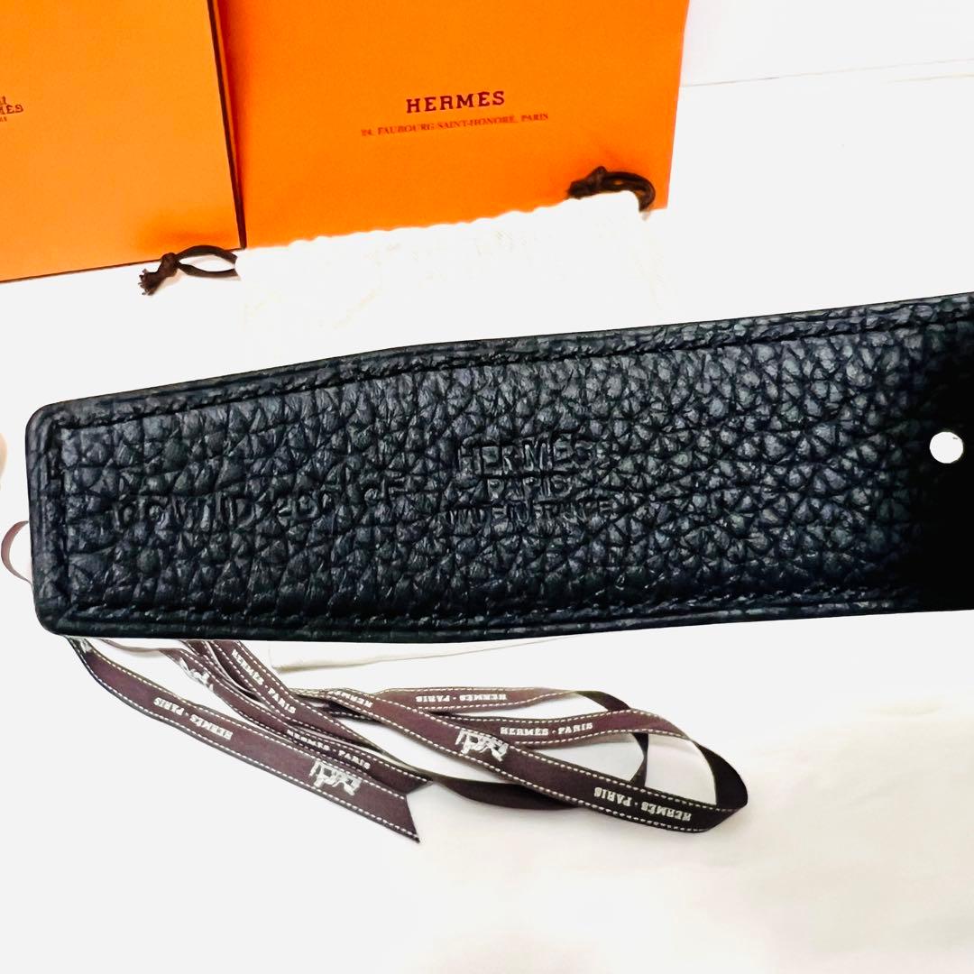 HERMES エルメス ベルトバックルH リバーシブルベルト