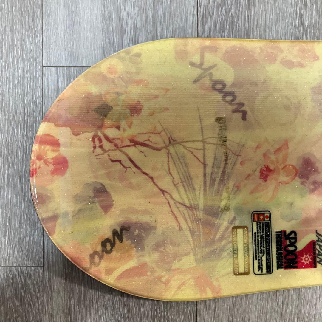 値下げSPOON スノーボード、ビンディングセット（110cm）ブーツおまけ付