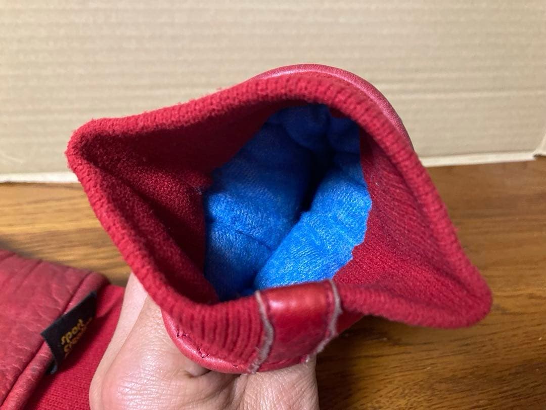 80年代 ビンテージ hayler レザー グローブ 手袋 スキー 登山 当時物