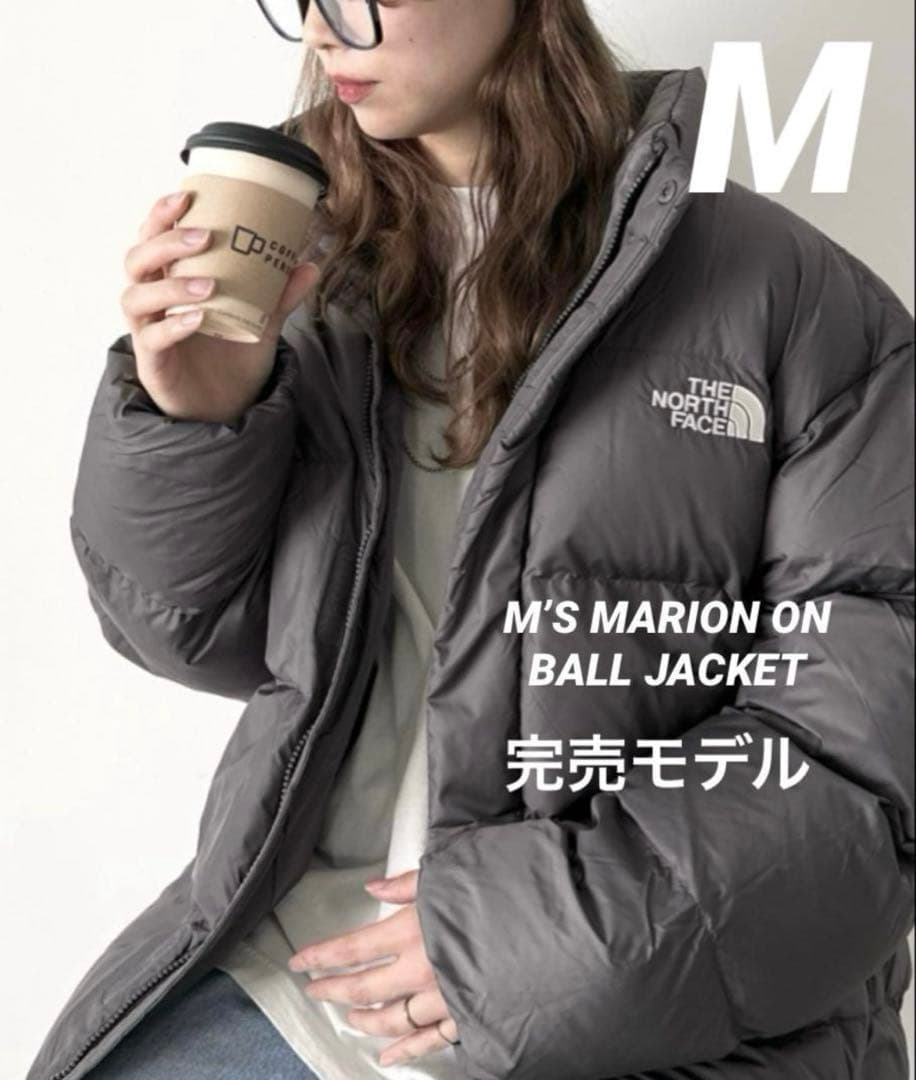 ノースフェイス 完売品 マリオンオンボールジャケット ホワイト