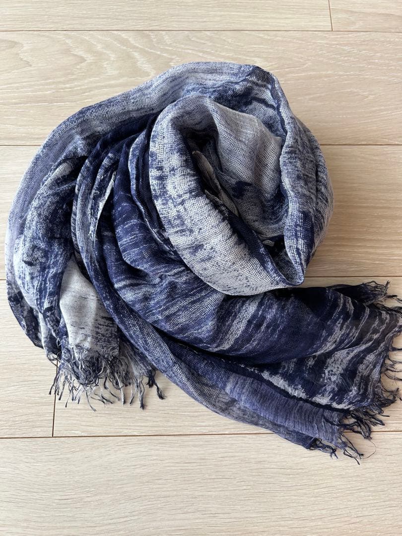 ファリエロサルティ　ネイビー ストール