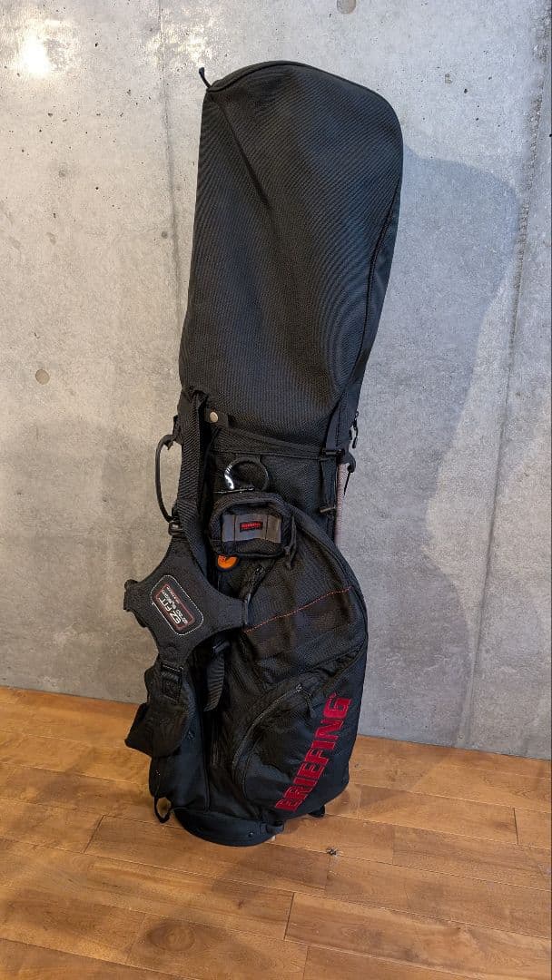 BRIEFING x SUN MOUNTAIN キャディバッグ ブラック