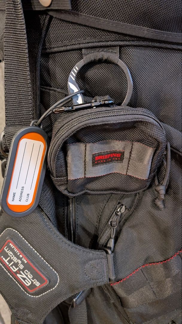 BRIEFING x SUN MOUNTAIN キャディバッグ ブラック