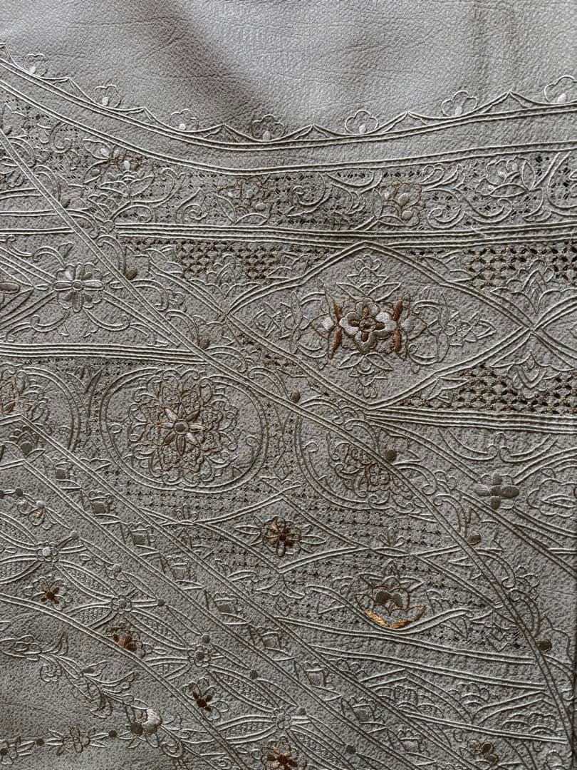 訪問着　一つ紋　作家もの　正絹　未使用