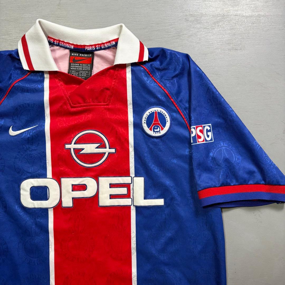 90's NIKE PSG ユニフォーム　ゲームシャツ　96-97シーズン　L