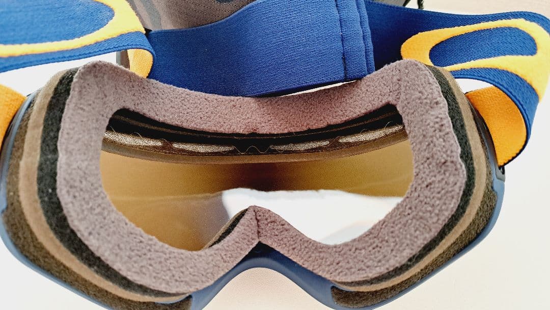 オークリー　ミラー　ネイビー　canopy 　ゴーグルケース付き