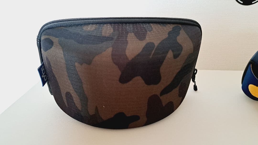 オークリー　ミラー　ネイビー　canopy 　ゴーグルケース付き